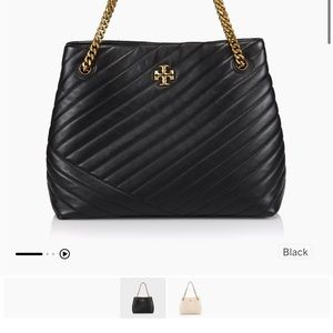 Tory Burch Kira Chevron Black